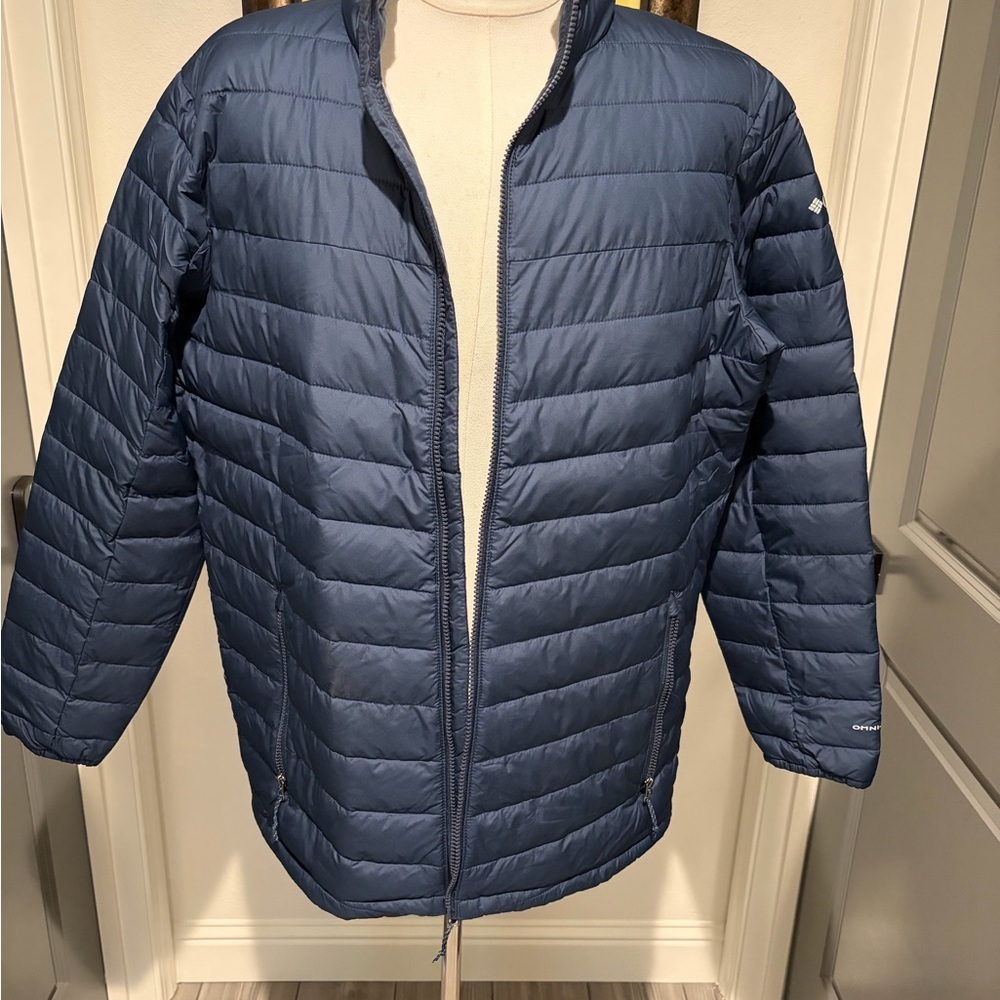 Columbia Men's Navy Puffer Jacket